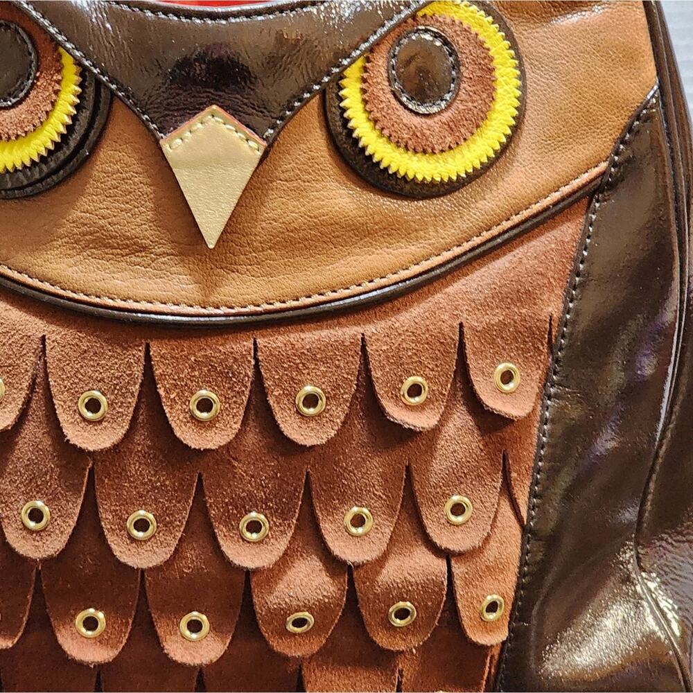 KATE SPADE NEW YORK MAXIMILLIAN MAXWELL OWL TOTE purse bag handbag - Picture 5 of 16